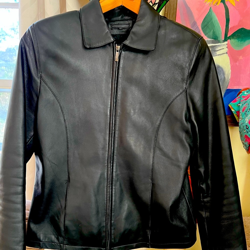 Fionte real Italian leather jacket